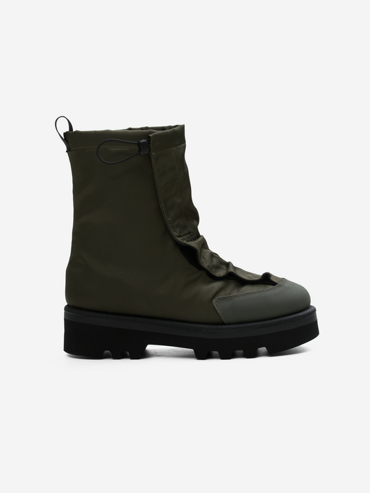 FV11CARTEL V1S1ON02 BLAST BOOTS OLIVE GREEN (NYLON VERSION)