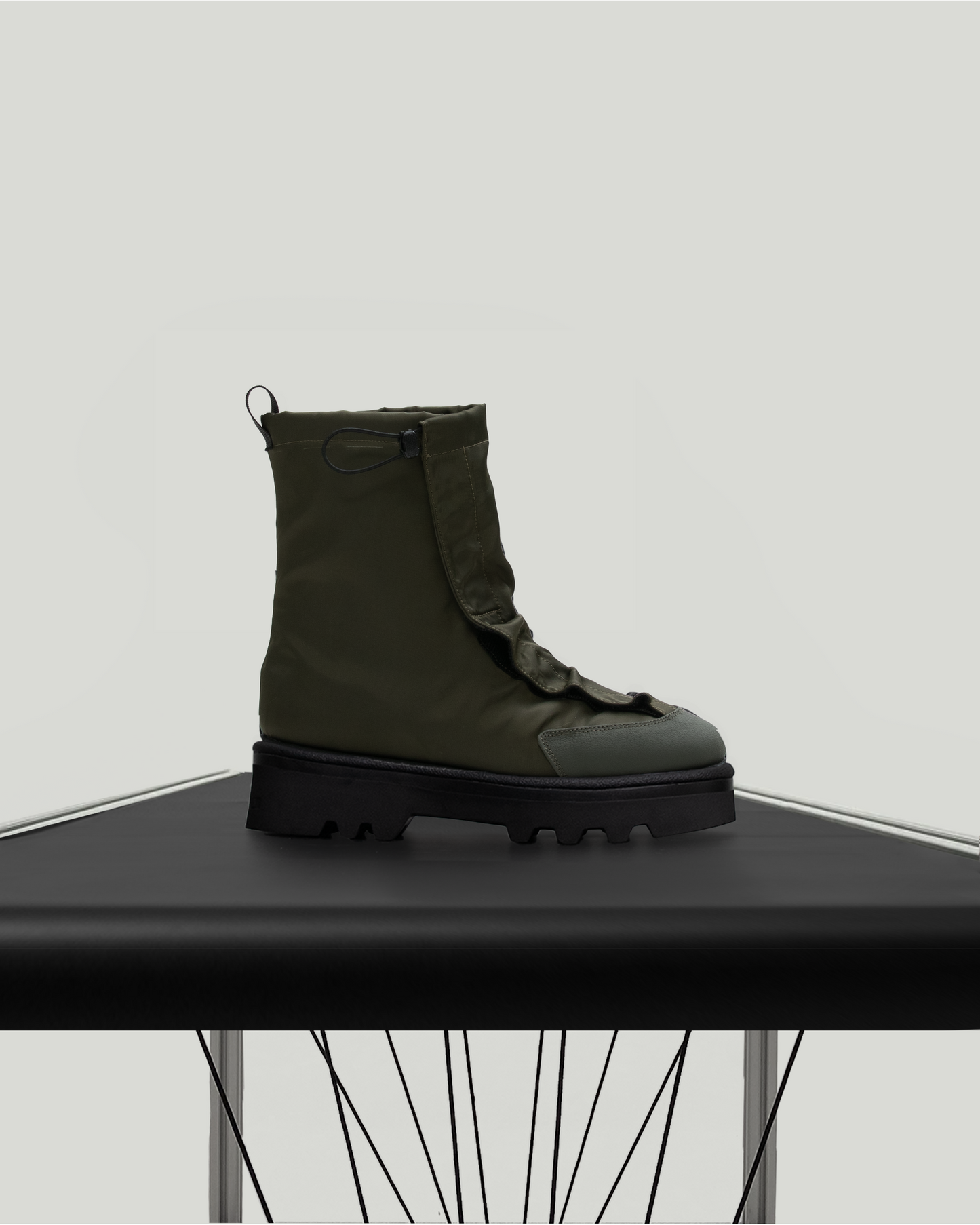 FV11CARTEL V1S1ON02 BLAST BOOTS OLIVE GREEN (NYLON VERSION)